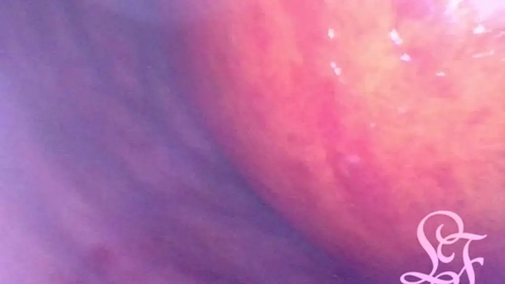 pov of the apple entering her ass