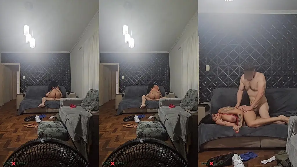 dotadao fudeu a casada no sofa do corno - big dick fucked the married woman on the cuckold s couch