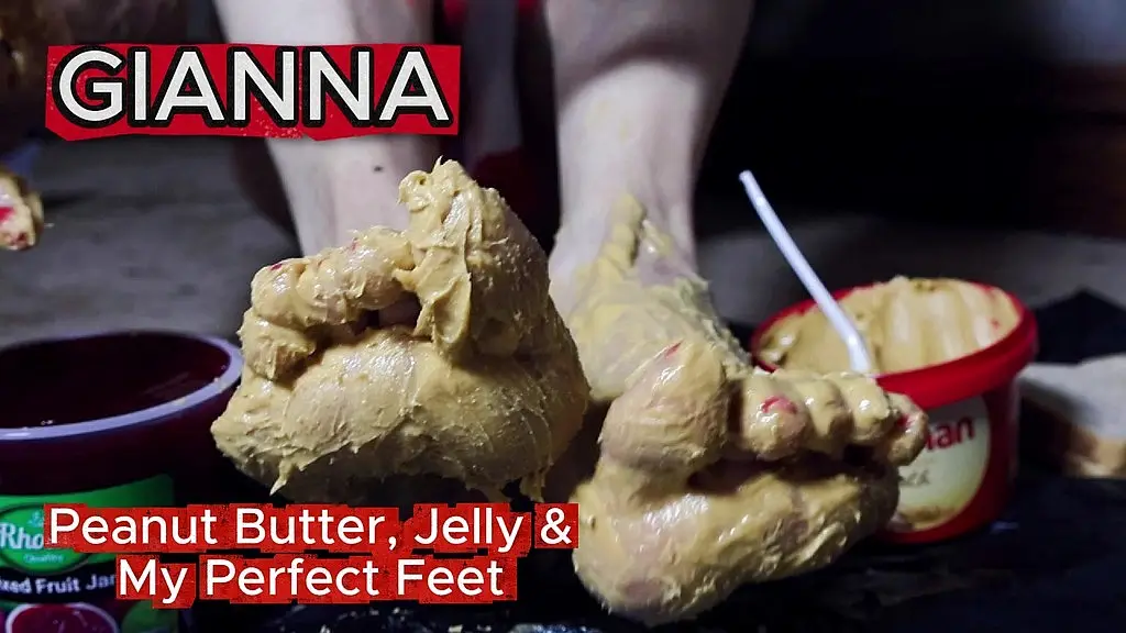 peanut butter, jelly & a foot fetish fantasy