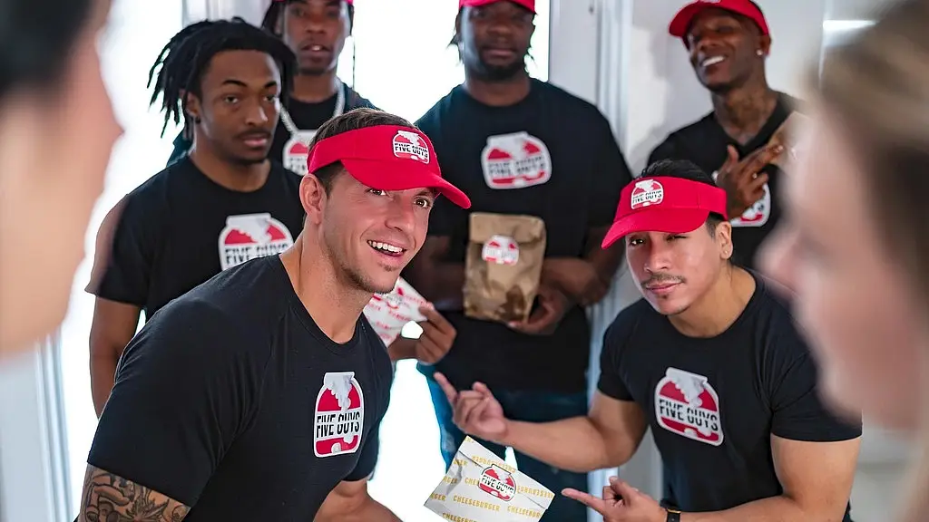 five guys (featuring marie fox)