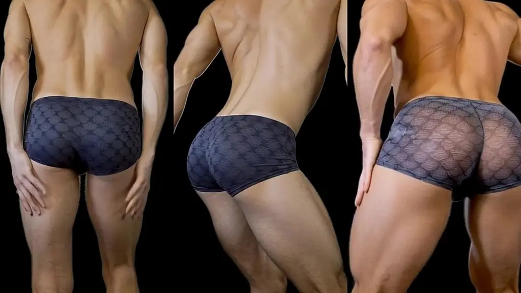 short short deep stretch - long version - ai stretching on stool in tight short shorts, combined scenes of hot fit twink stud body types stretching and showing off