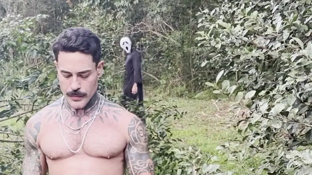 safado no parque libera cuzunho e ganha leite de dois fantasmas