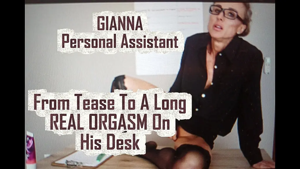 from teasing... to a real orgasm on my boss’s table