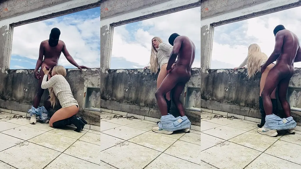 bbc macho dotado fudendo forte o cuzinho da safada em casa abandonada na beira da pista