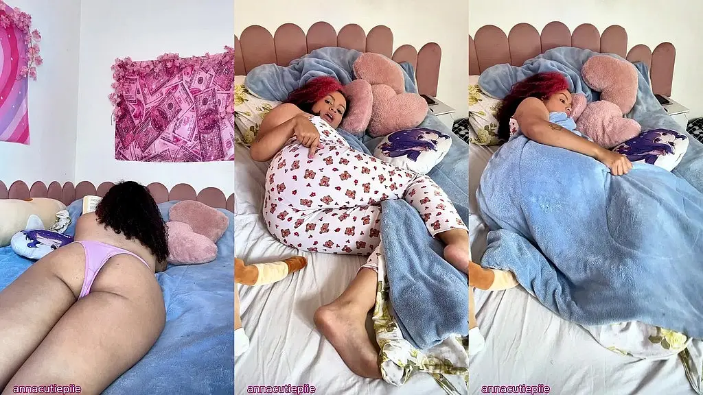 chubby bbw goddess in panties farts on bed then invites you to smell all night