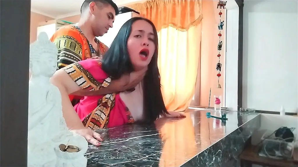 fucking in the kitchen with my indian stepmother.
