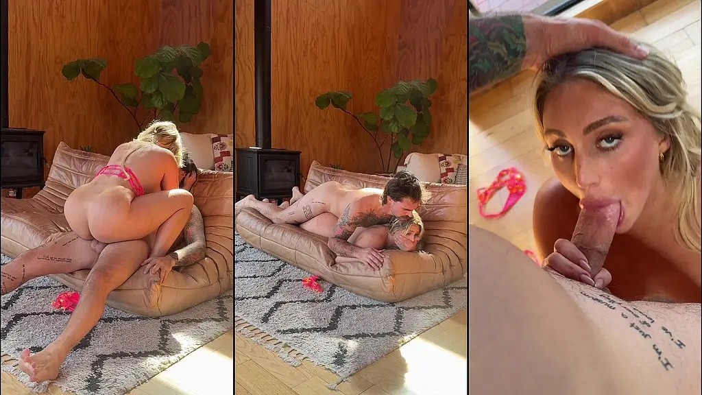 blonde pawg kayley gunner gets fucked and receives a big facial