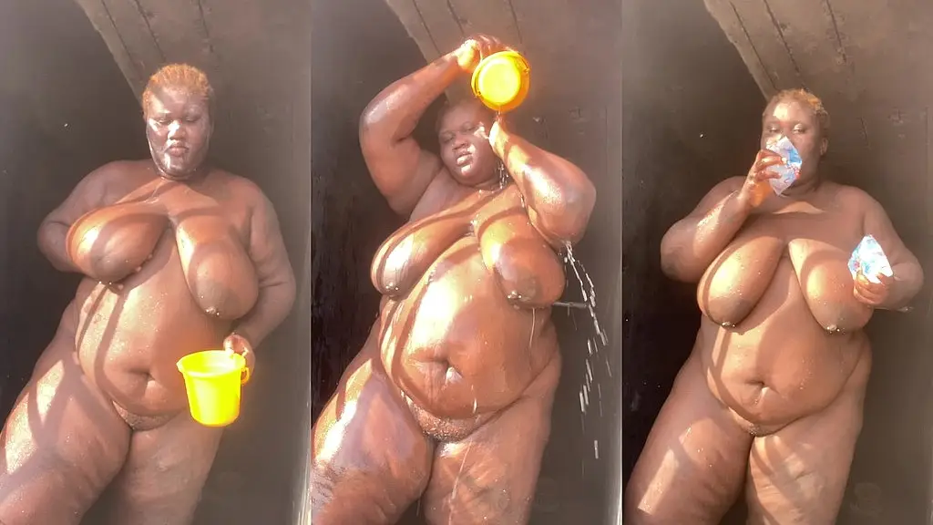 help me wash my big fat ass