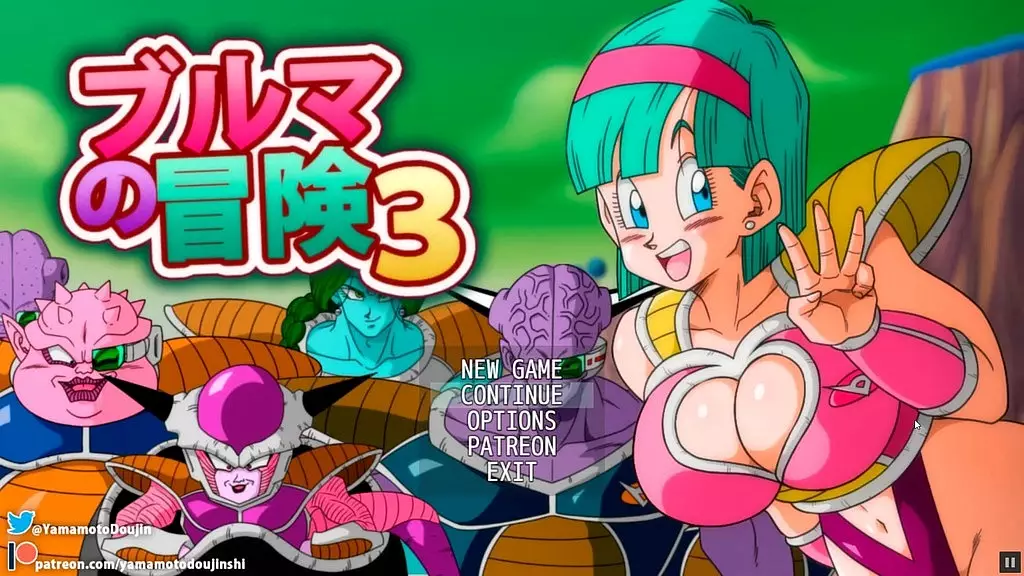 bulma adventure 3 - шоу в галерее [драконий жемчуг, хентай-игра, пародия] эп.1, рискованная дрочка куририна, в то время как Гохан может проснуться в любой момент