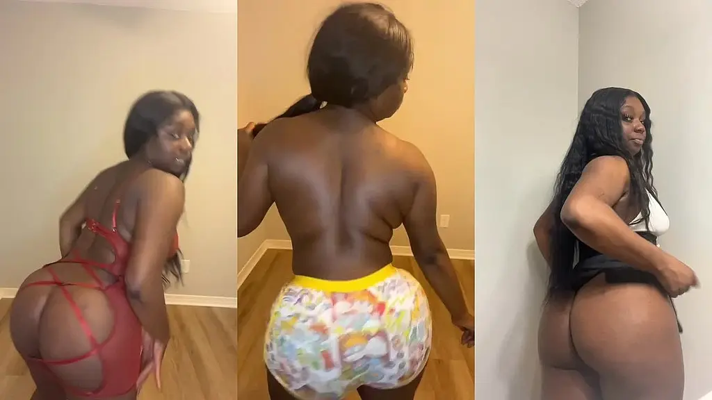 darkchocolatebarbie ass shaking compilation 1