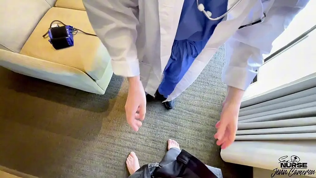 sometimes a nurse has to really get in there