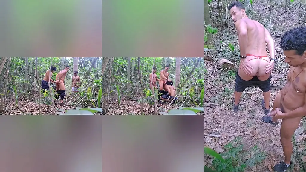 sexo no mato com os muleke favelados