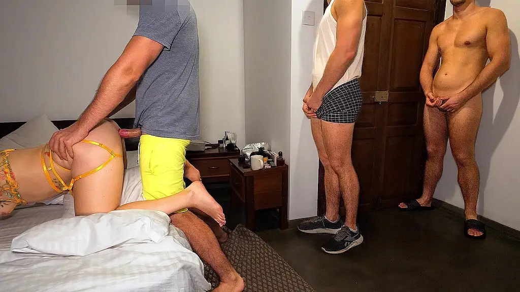 i allowed 2 fans to bend me over - my husband waited last and gave me the thickest load, pussy masturbation orgasm - programmerswife