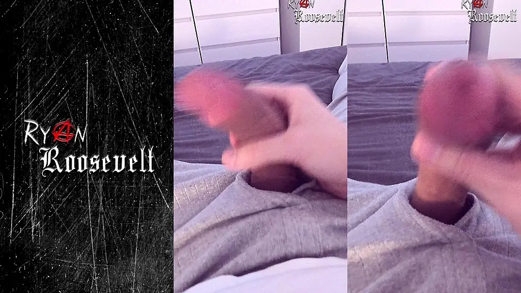 new vertical short trilogy! (part 3 - watching porn leads to noisy cumshot after quick horny wank)