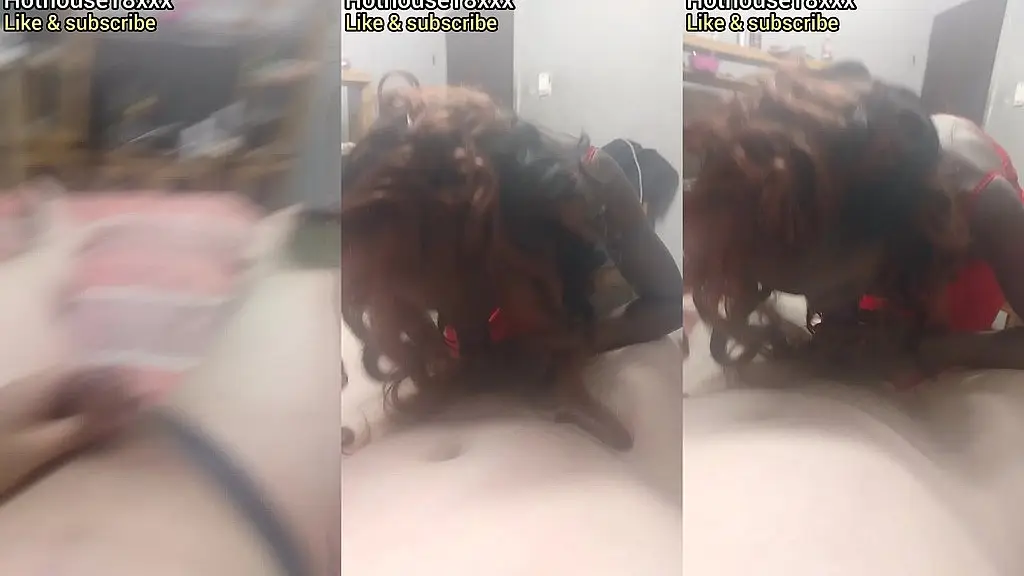 best blowjob by black slut in red dress