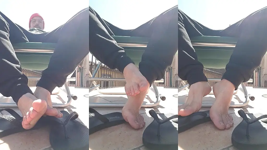 gianni ginestra smoking barefoot
