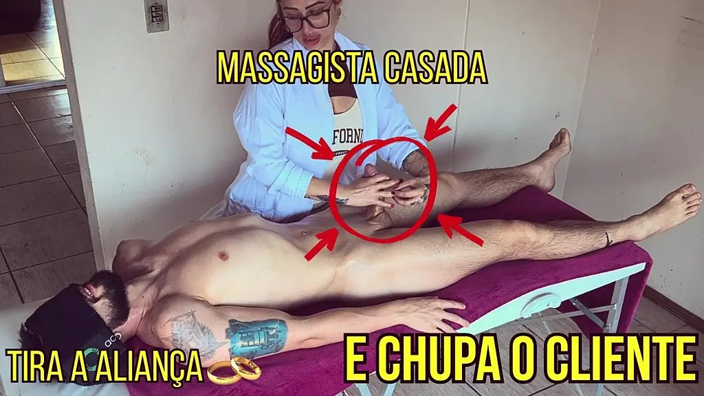 massagista casada tira alianca e engasga no leite do cliente