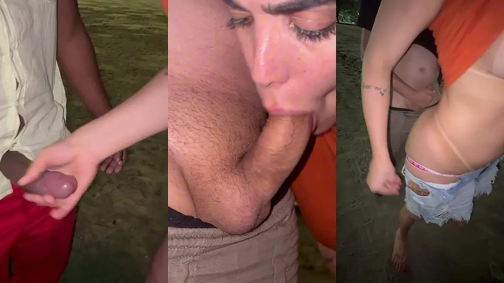 putaria na orla da praia