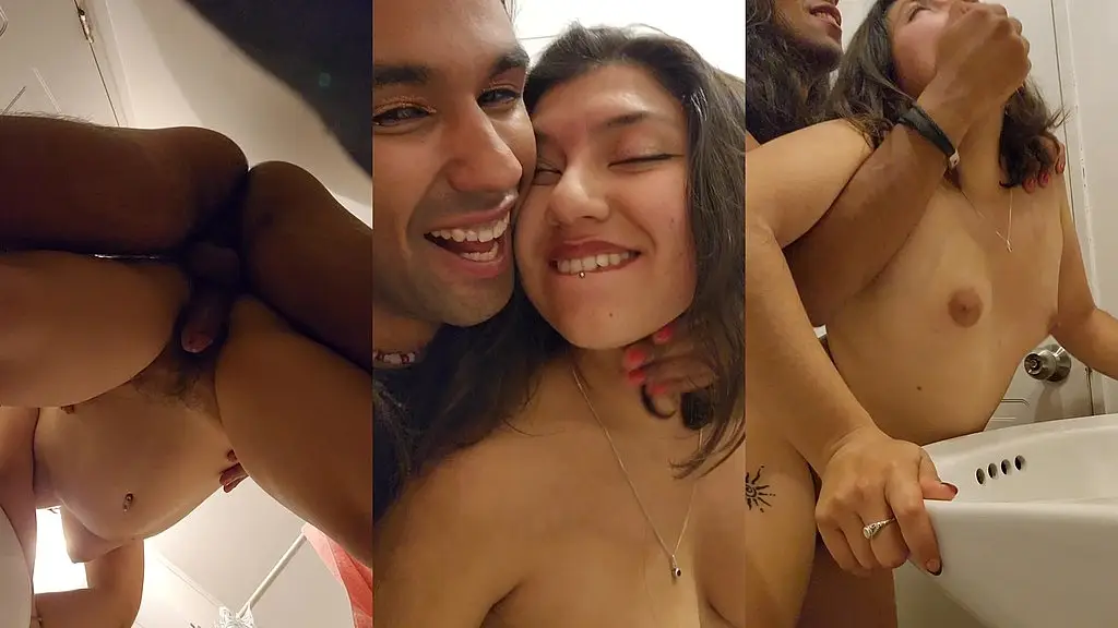 coming back from partying, we were so horny we didn t make it to the bedroom