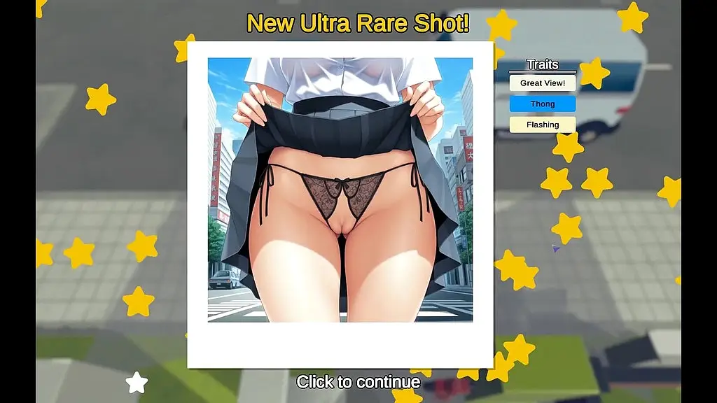 snapshot [ exhib hentai game ] ep.3 futanari giant cock caught on picture !