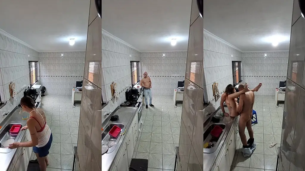 maid takes off her clothes and accepts a facial for extra.