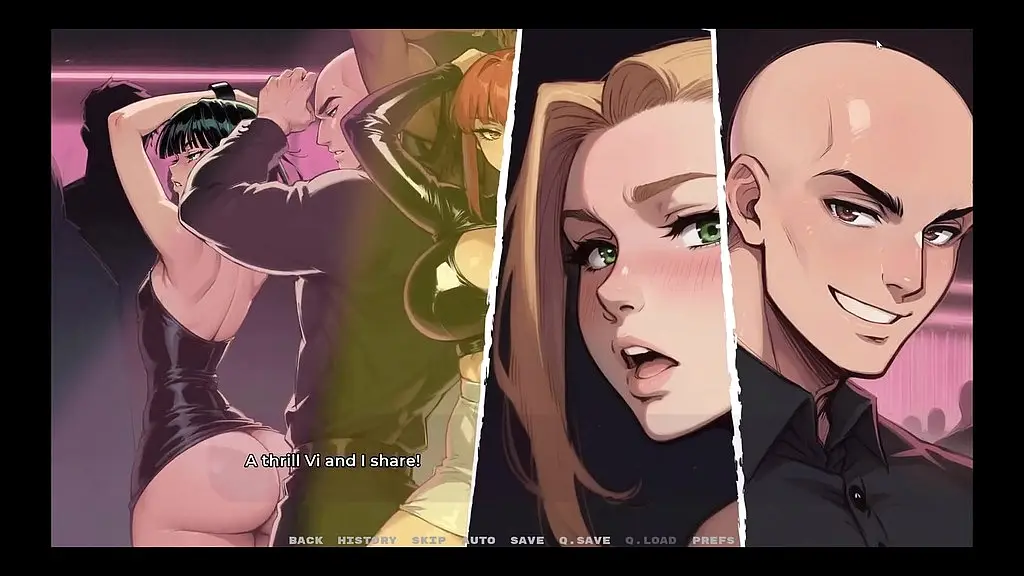 my new girlfriend [ taboo hentai game ] ep.56 stepsis is teasing bbc and her step bro at a club party !
