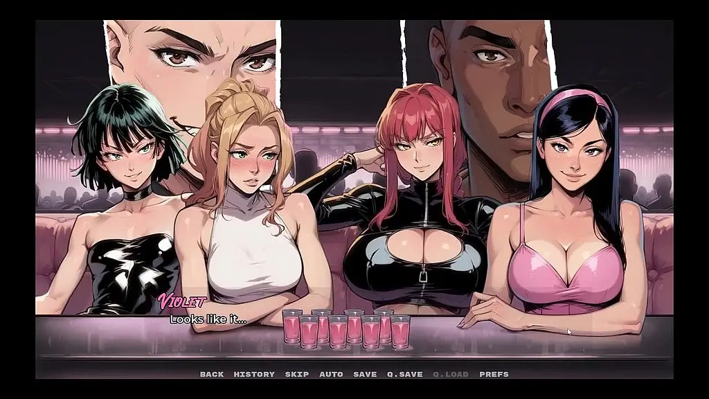 my new girlfriend [ taboo hentai game ] ep.58 naughty dare game in the club vip booth !