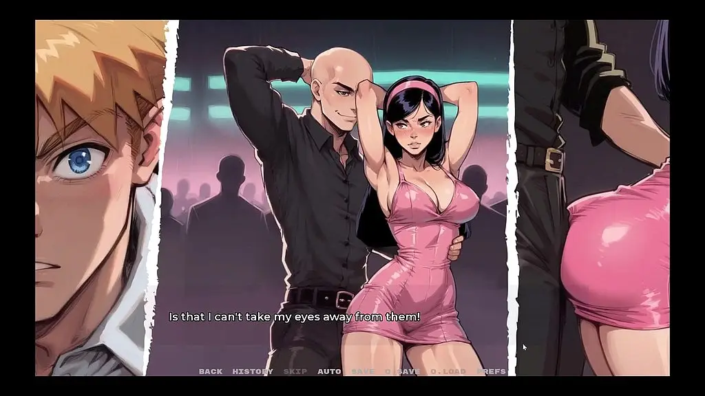 my new girlfriend [ taboo hentai game ] ep.60 my gf is grinding my best friend hard cock in a club party !