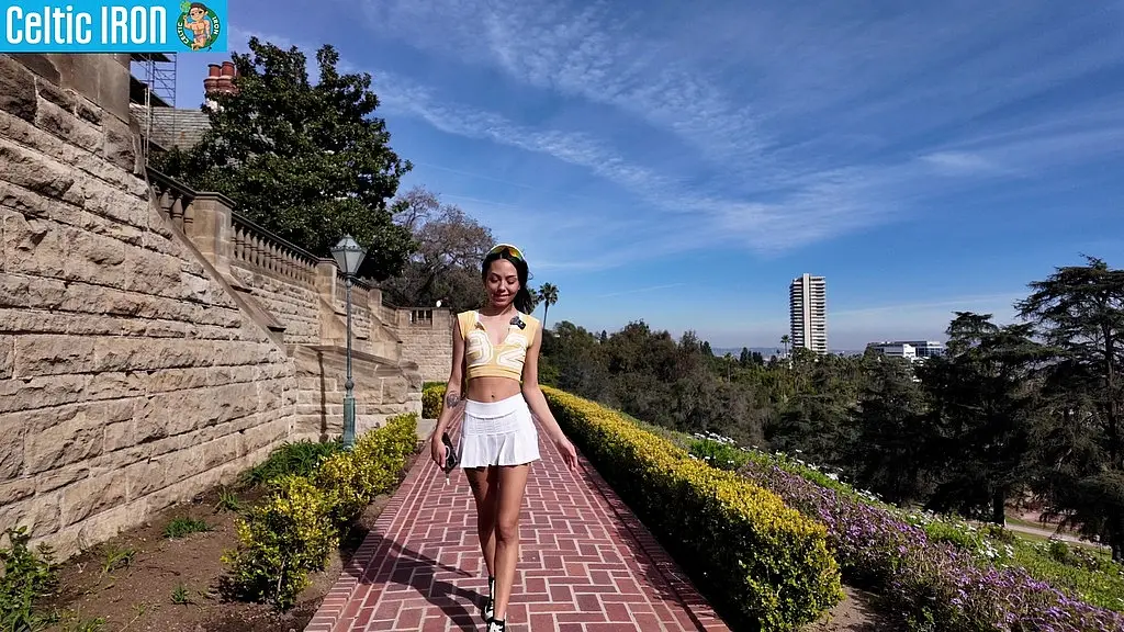 complete girlfriend experience: bianca bangs petite teen public creampie
