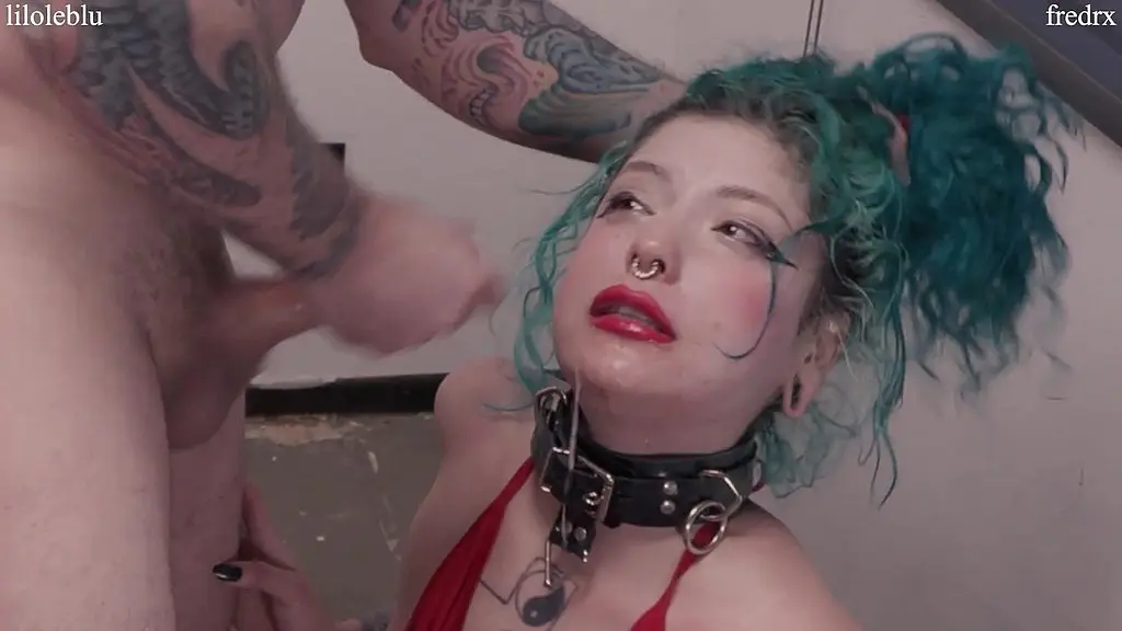 blus hooked rimmed and face fucked til puke