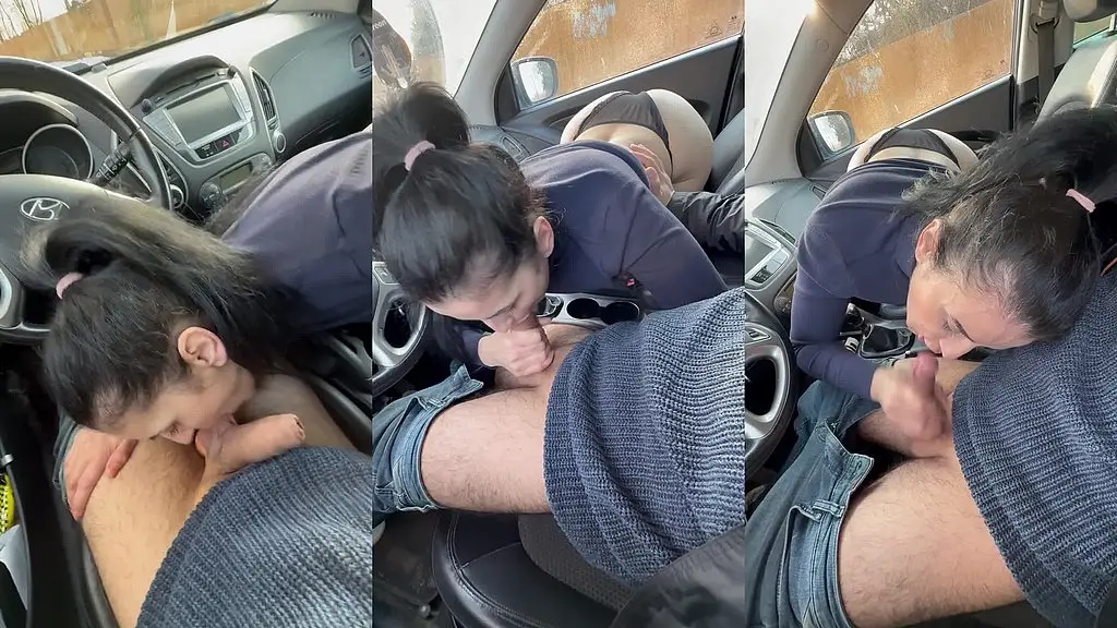 what could be better than sitting in the car and having gabriella suck my dick?