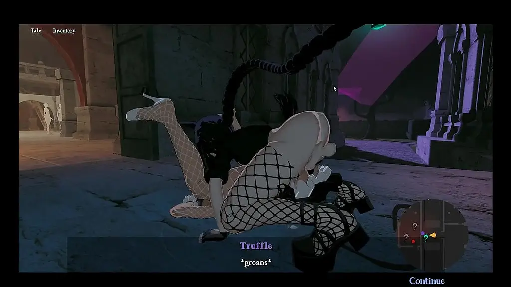 mousetrap theft & bondage [ bdsm hentai game ] ep.3 maid caught fucking a futa goth girl with anal beads !