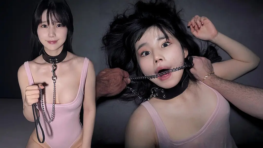 take me for a walk - submissive japanese loves to be dominated