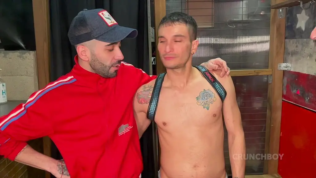 and fucked t by straight badboy from madrid