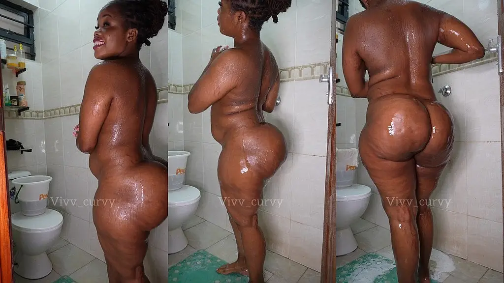 big booty shower.