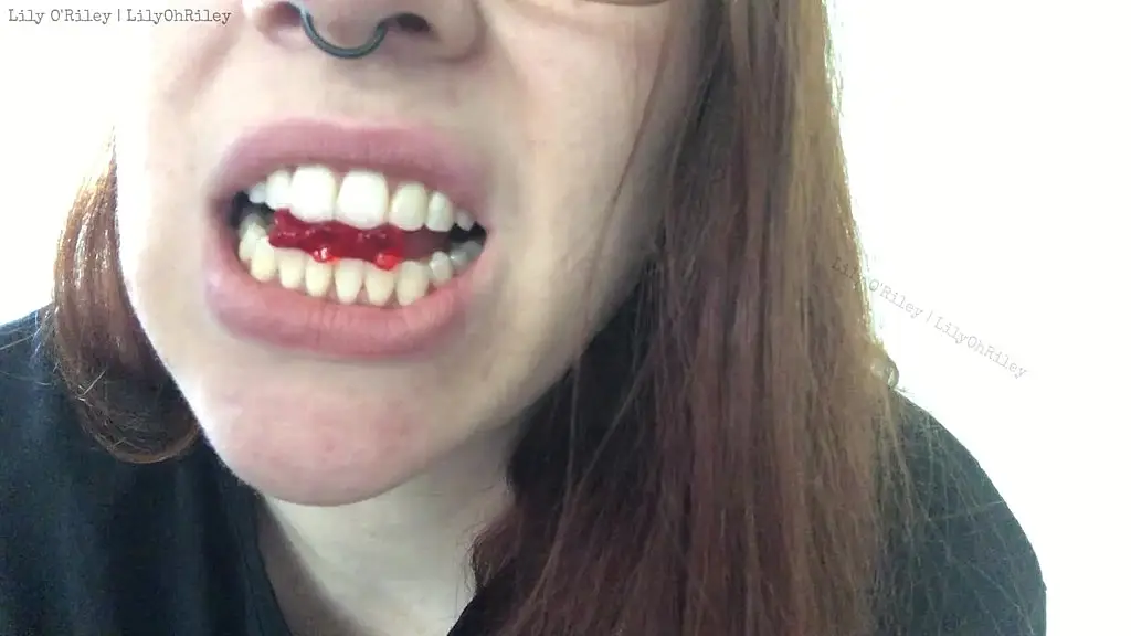 gummy bear vore with mouth sounds