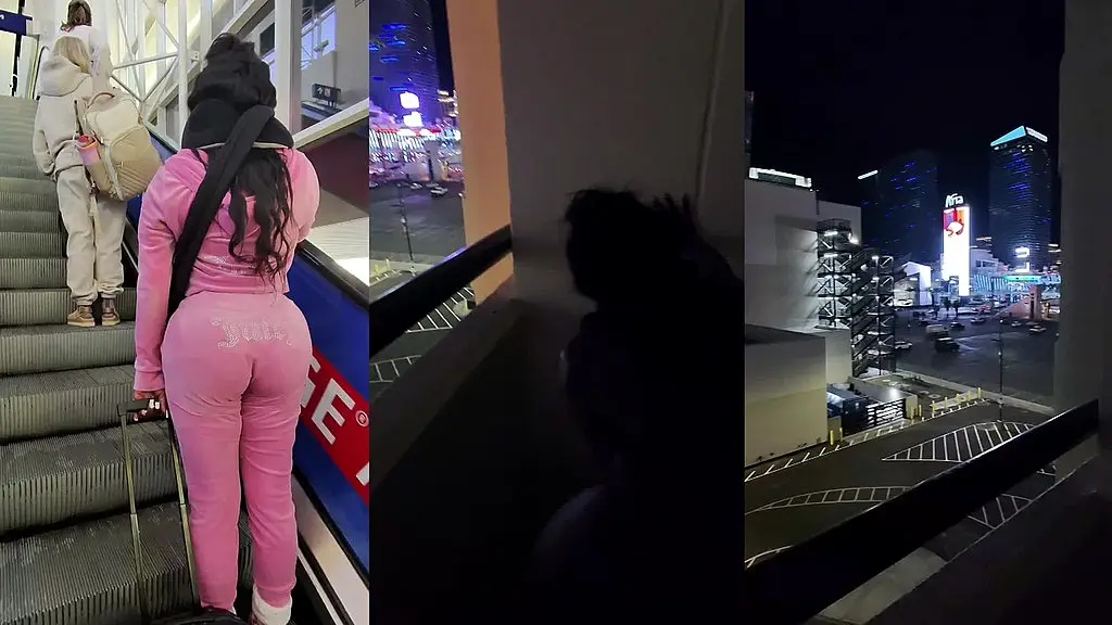 vegas balcony quickie
