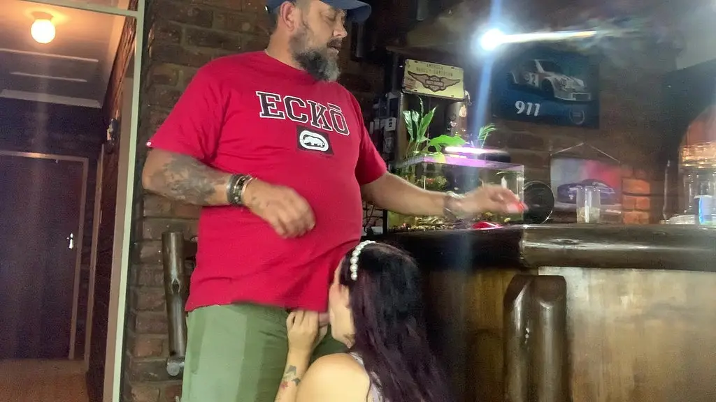 pixie fairy girl sucking stepdads cock