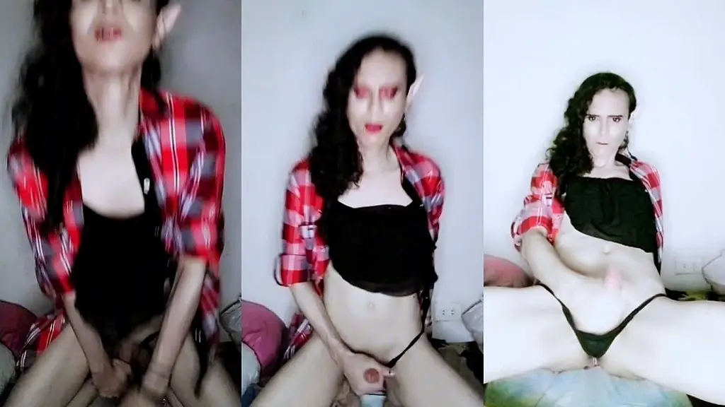 una deliciosa paja vampirica de marceline de  hora de aventura