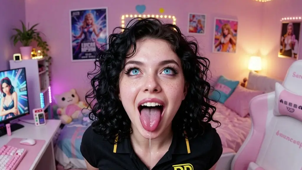 gamer step sister begs for my big cock [ai generated]
