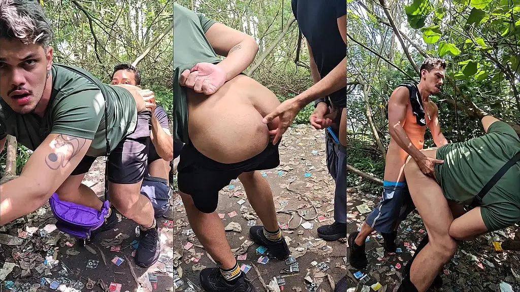 levei meu amigo da academia para conhecer o quintal de sexo e comi o cuzinho dele