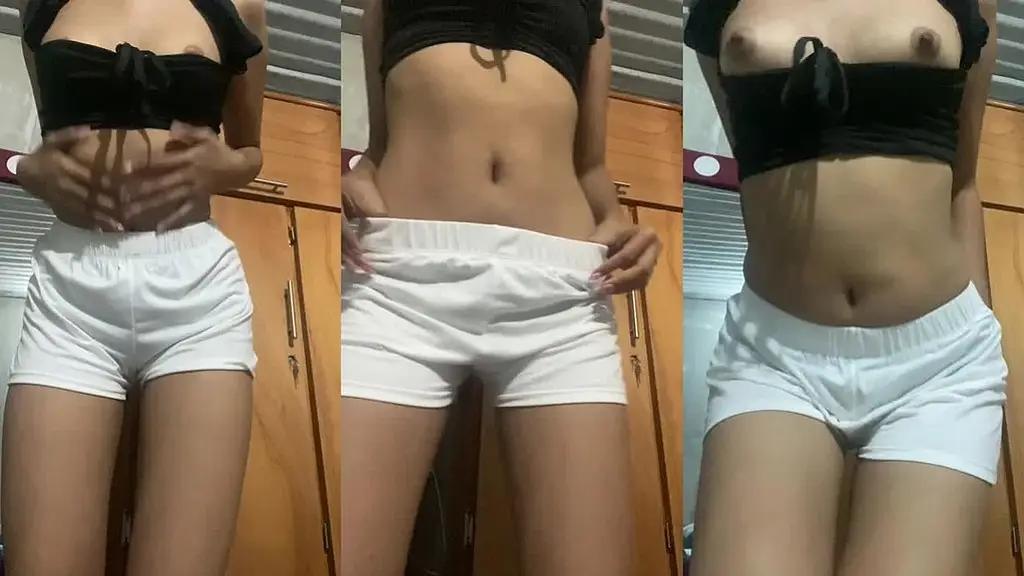 hot latina hace video casero real