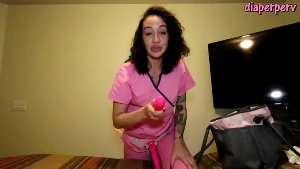 nurse lee uses all methods to make you mess diaper