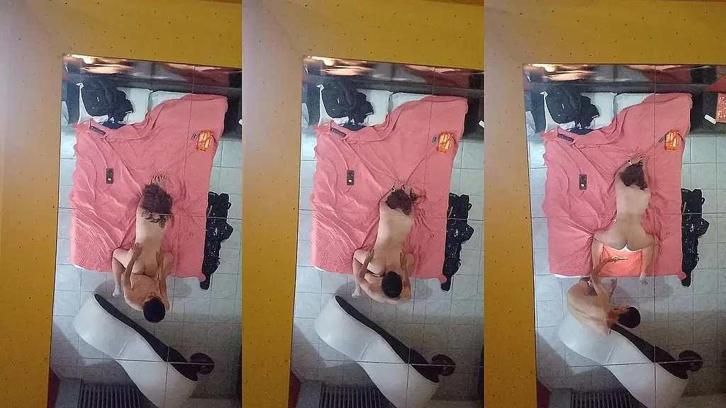 grabamos el espejo mientra cogemos de perrito