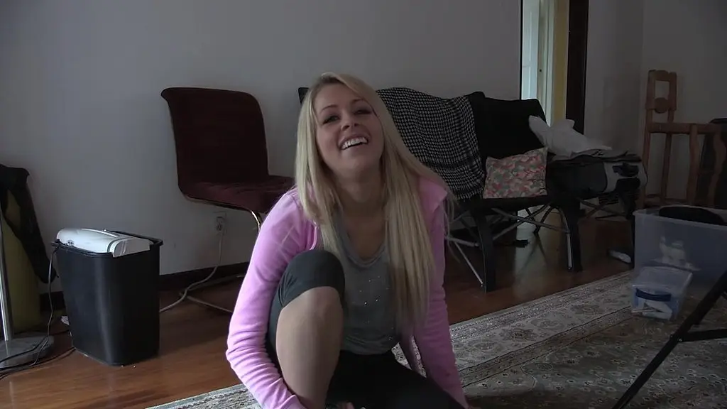 zoey monroe s shaven pussy is splattered with jizz