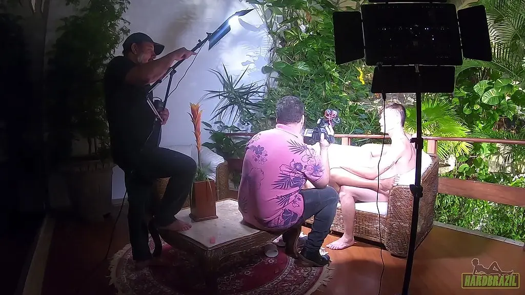 bastidores da gravacao da estrela porno - luna oliveira - gustavo bueno - binho ted - sandro lima