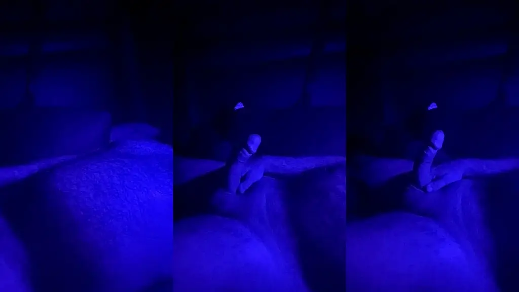  blue light jerk produces massive  