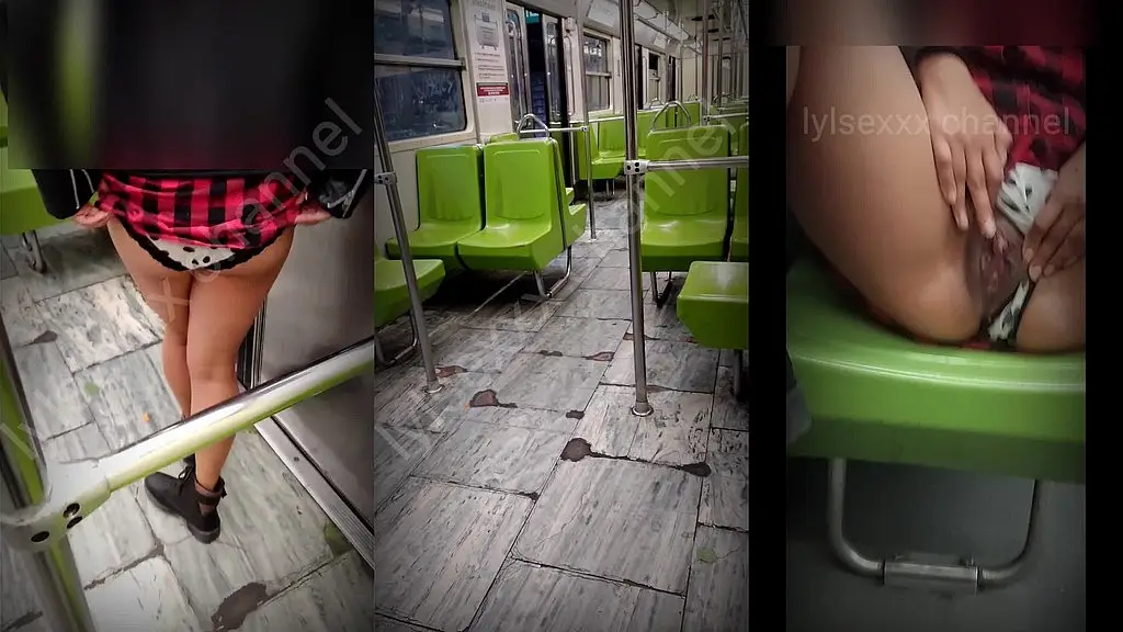 travesuras y exhibit en el metro de ciudad de mexico (miralo antes de que lo borren)