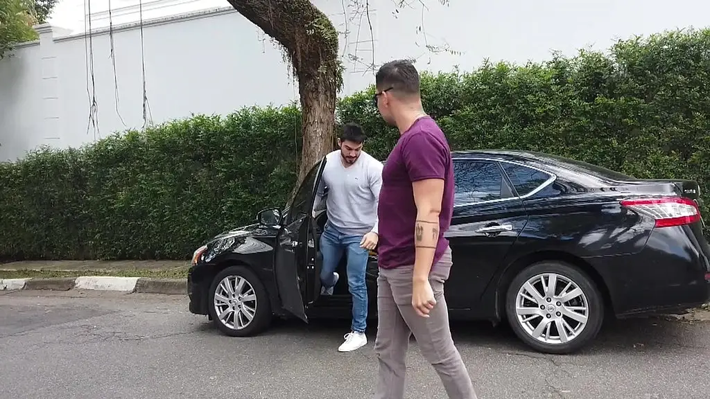 pagando o motorista com pica