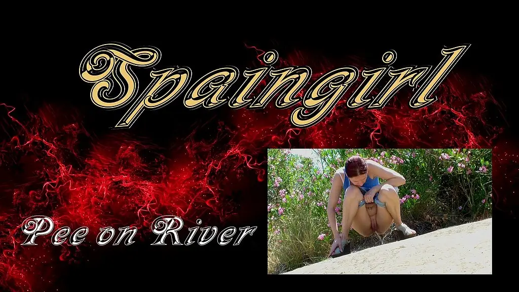 peeing by the river